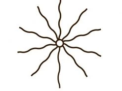 Sirius LED Baummantel Knirke 2.4 m, mit 312 LED farbig, Outdoor