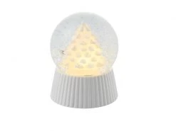 Sirius Schneekugel Colja, Ø 10 cm, Weiss