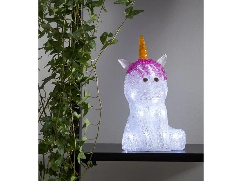 Star Trading LED-Figur Crystalo 25 cm Einhorn 4 Star Trading LED-Figur Crystalo 25 cm Einhorn – Bild 4