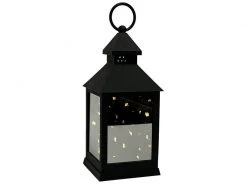 Dameco Laterne, 24 x 10.5 cm, Schwarz
