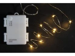 Dameco LED Lichterkette Angel Hair 8 m Outdoor