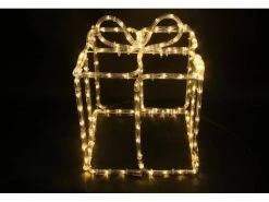 Dameco LED-Figur Geschenk, 30 x 40 cm