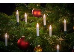 Lumix LED Baumkerze SuperLight Flame, Elfenbein, 12er-Starter Set -Weihnachtsbeleuchtung Verkäufe 185538266 xxl