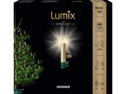 Lumix LED Baumkerze SuperLight Mini, Gold, 12er-Starter Set -Weihnachtsbeleuchtung Verkäufe 185564472 xxl