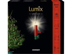 Lumix LED Baumkerze SuperLight Mini, Rot, 12er-Starter Set -Weihnachtsbeleuchtung Verkäufe 185564600 xxl