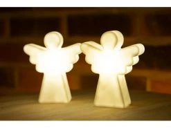 8 Seasons Design LED-Figur Shining Angel Micro, Weiss -Weihnachtsbeleuchtung Verkäufe 190075931 xxl