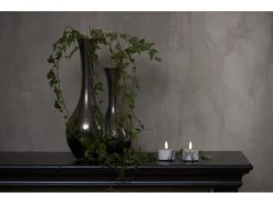 Star Trading LED Teelichter Set Flame Marble Ø 5.5 x 6 cm, Grau, 2 Stk -Weihnachtsbeleuchtung Verkäufe 193854242 xxl