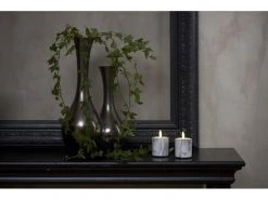 Star Trading LED-Kerze Pillar Flamme Marble Ø 5.5 x 9 cm, Grau, 2 Stk -Weihnachtsbeleuchtung Verkäufe 193859611 xxl