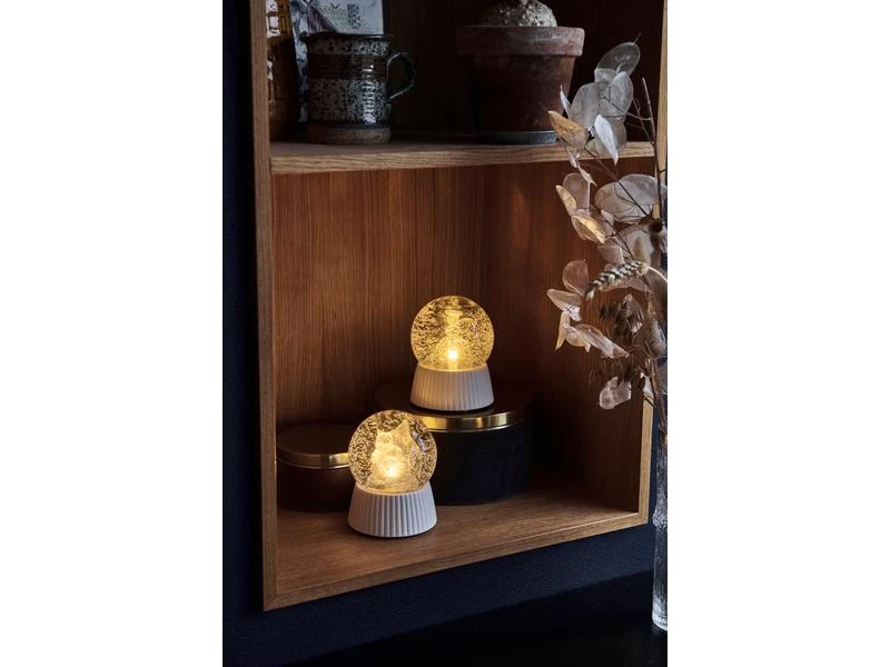 Sirius Schneekugel Elisabeth, Ø 10 cm, Weiss 4 Sirius Schneekugel Elisabeth, Ø 10 cm, Weiss – Bild 4