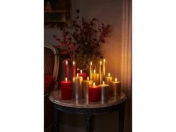 Sirius LED-Stabkerzen Set Sille Ø 2 x 25 cm, Silber, 2 Stk. -Weihnachtsbeleuchtung Verkäufe 195259990 xxl 2
