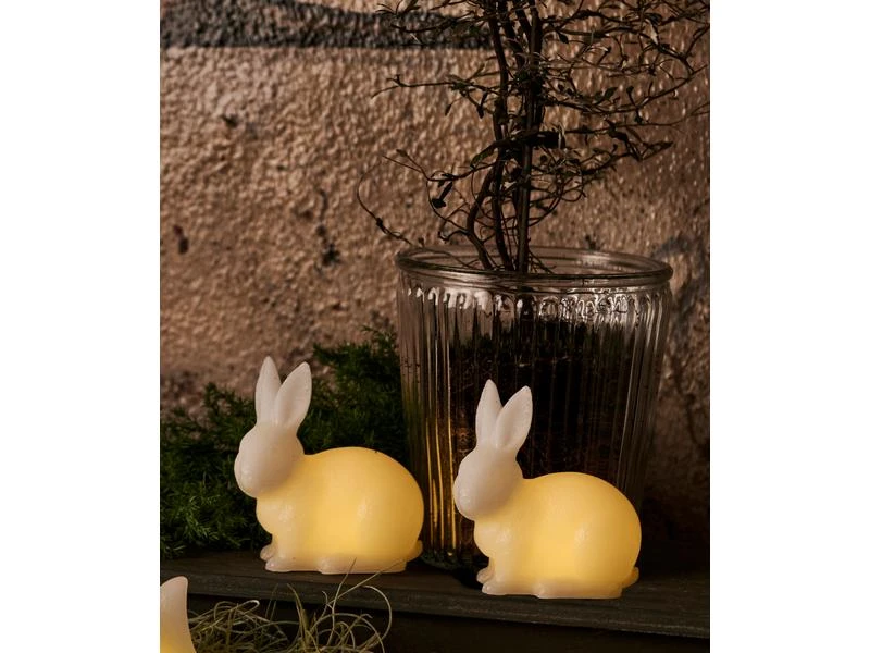 Sirius LED-Figur Hase Elin, 2er Set, 10 cm 2 Sirius LED-Figur Hase Elin, 2er Set, 10 cm – Bild 2