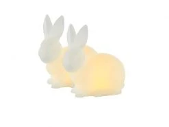 Sirius LED-Figur Hase Elin, 2er Set, 10 cm