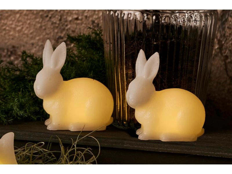 Sirius LED-Figur Hase Elin, 2er Set, 10 cm 3 Sirius LED-Figur Hase Elin, 2er Set, 10 cm – Bild 3