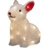 Konstsmide LED-Figur Acryl Kaninchen, 22 cm