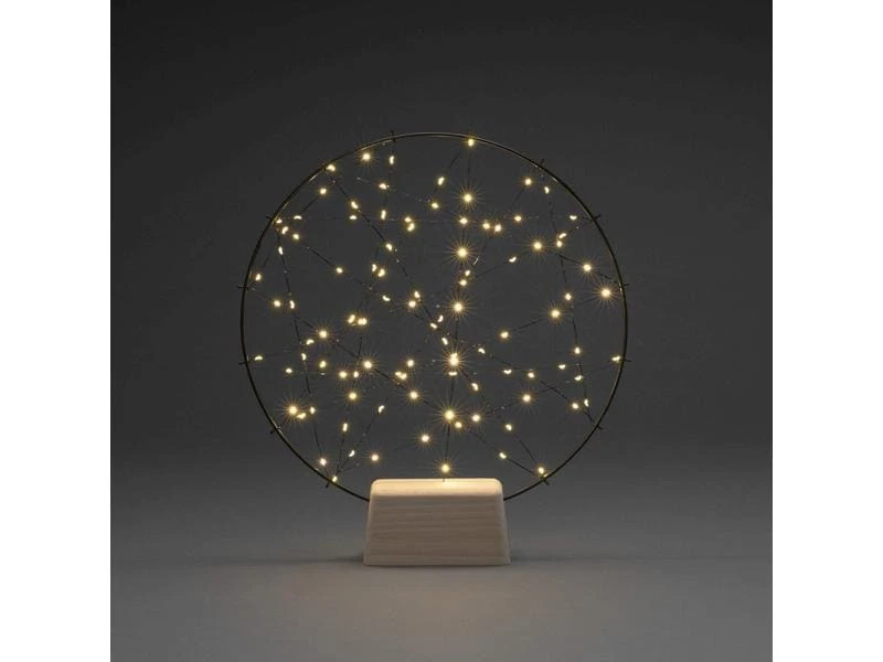 Konstsmide Tischdeko Metallsilhouette Ring, Ø 36 cm 2 Konstsmide Tischdeko Metallsilhouette Ring, Ø 36 cm – Bild 2