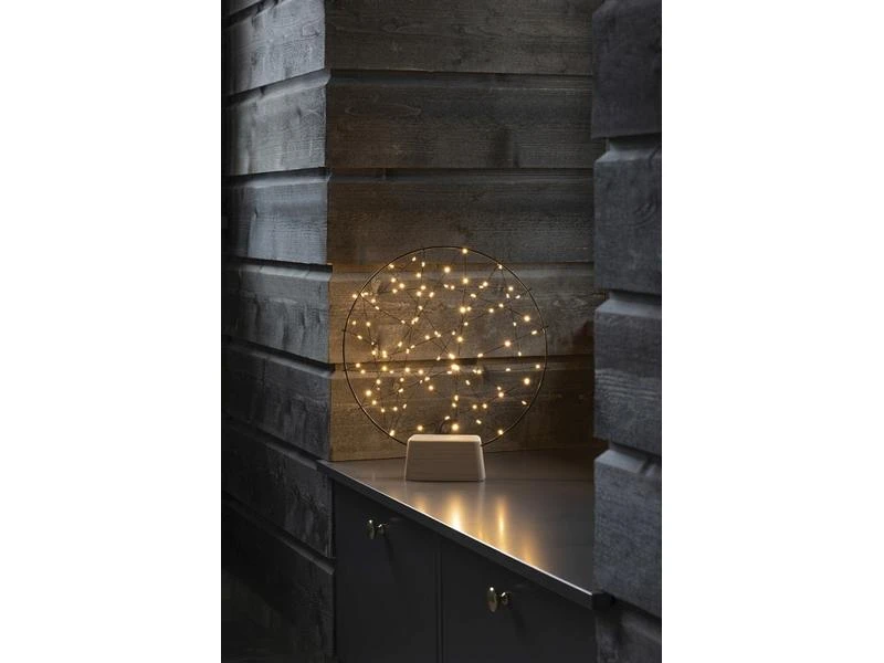 Konstsmide Tischdeko Metallsilhouette Ring, Ø 36 cm 3 Konstsmide Tischdeko Metallsilhouette Ring, Ø 36 cm – Bild 3