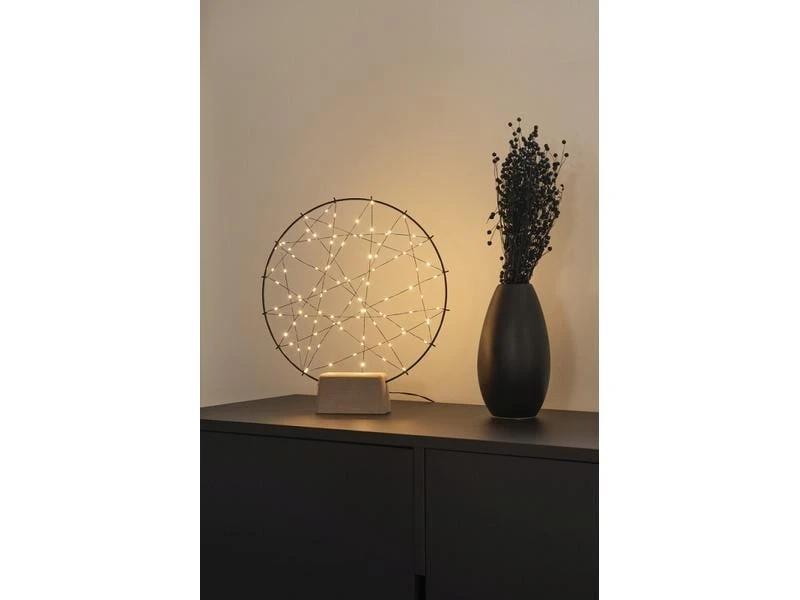 Konstsmide Tischdeko Metallsilhouette Ring, Ø 36 cm 4 Konstsmide Tischdeko Metallsilhouette Ring, Ø 36 cm – Bild 4