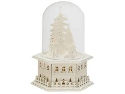 Konstsmide Glaskuppel, 18 x 23.5 cm, Weiss