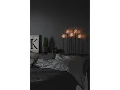 Konstsmide Metallleuchter mit 5 runden Glühbirnen, 45 x 54 cm -Weihnachtsbeleuchtung Verkäufe 208963324 xxl