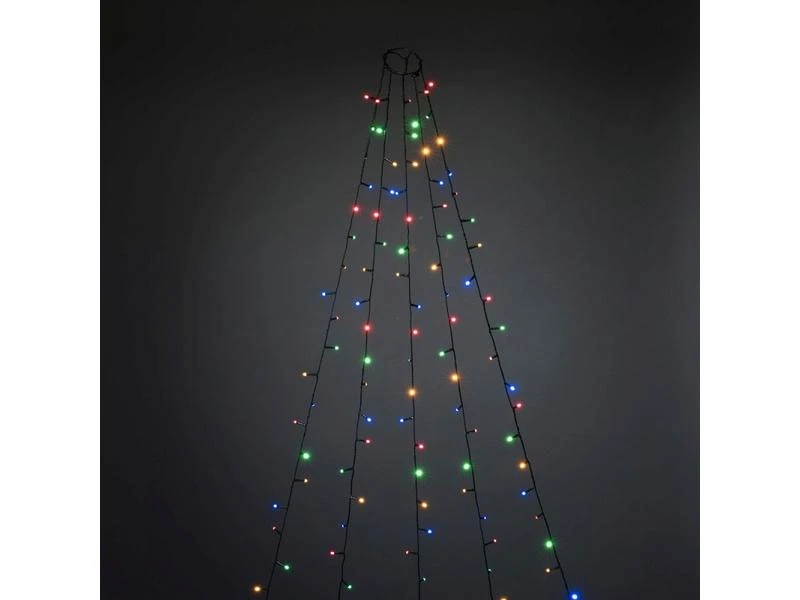 Konstsmide LED-Baummantel mit Ring, 150 LED, 1.8 m, Indoor 2 Konstsmide LED-Baummantel mit Ring, 150 LED, 1.8 m, Indoor – Bild 2