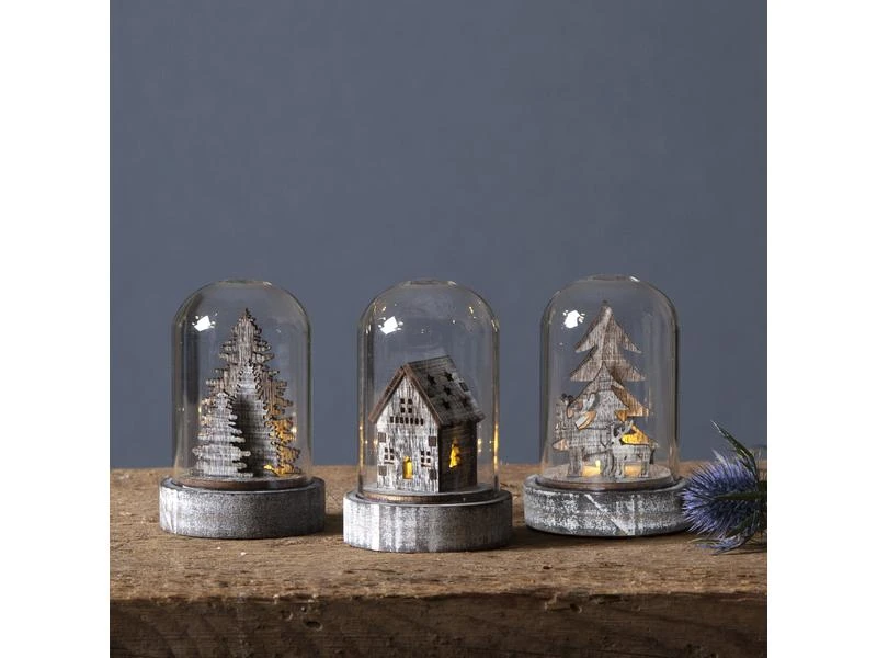 Star Trading Tischdeko Kupol 3er Set, 8.5 cm, Braun 8 Star Trading Tischdeko Kupol 3er Set, 8.5 cm, Braun – Bild 8