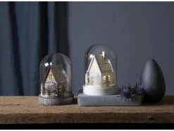 Star Trading Tischdeko Kupol Haus, 17.5 cm, Braun -Weihnachtsbeleuchtung Verkäufe 209068995 xxl