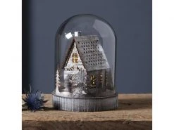 Star Trading Tischdeko Kupol Haus, 17.5 cm, Braun -Weihnachtsbeleuchtung Verkäufe 209069287 xxl