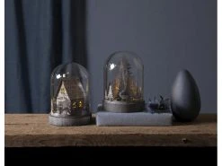 Star Trading Tischdeko Kupol Haus, 17.5 cm, Braun -Weihnachtsbeleuchtung Verkäufe 209069291 xxl