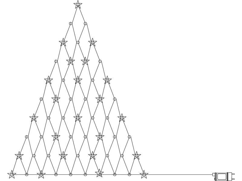 Star Trading LED-Lichterkette Star Curtain 55 LED, 120 cm, indoor 2 Star Trading LED-Lichterkette Star Curtain 55 LED, 120 cm, indoor – Bild 2