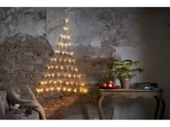 Star Trading LED-Lichterkette Star Curtain 55 LED, 120 cm, indoor