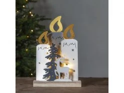 Star Trading Tischdeko Kerzenständer Fauna, 34 cm, Holz 9 Star Trading Tischdeko Kerzenständer Fauna, 34 cm, Holz -Weihnachtsbeleuchtung Verkäufe 209072006 xxl