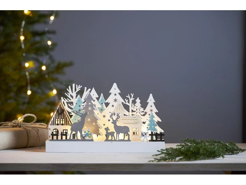 Star Trading Kerzenleuchter Reinbek Landschaft, 30 cm, Holz 6 Star Trading Kerzenleuchter Reinbek Landschaft, 30 cm, Holz – Bild 6