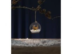 Star Trading Tischdeko Kugel Fauna, 9 cm, Braun -Weihnachtsbeleuchtung Verkäufe 209076302 xxl