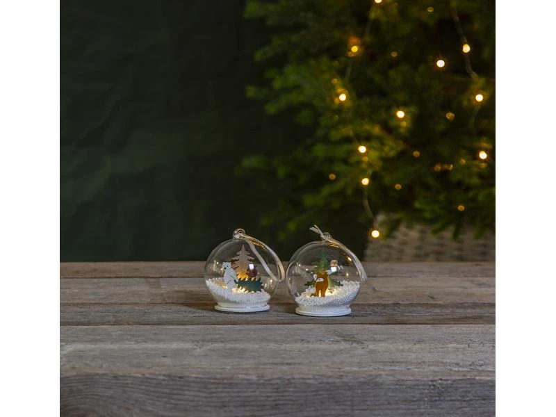 Star Trading Tischdeko Kugel Forest Friends, 9 cm, Mehrfarbig 6 Star Trading Tischdeko Kugel Forest Friends, 9 cm, Mehrfarbig – Bild 6