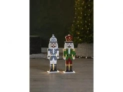 Star Trading LED-Figur Nussknacker, 52 cm, Grau -Weihnachtsbeleuchtung Verkäufe 209085141 xxl