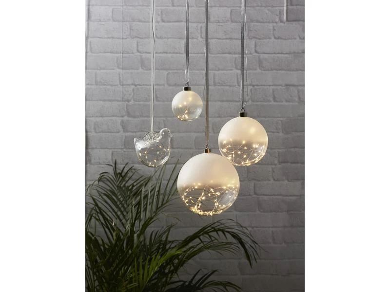 Star Trading Weihnachtskugel Glow, 50 LED, 20 cm, indoor 5 Star Trading Weihnachtskugel Glow, 50 LED, 20 cm, indoor – Bild 5