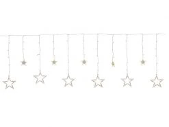 Star Trading LED-Lichtervorhang Cortina 130 LED, 2 m, outdoor