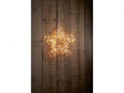 Star Trading Stern Silhouette Flower 200 LED, 60 cm, outdoor -Weihnachtsbeleuchtung Verkäufe 209115226 xxl