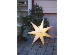 Star Trading LED-Stern Alice Weiss 12 LED, 60 cm, Outdoor -Weihnachtsbeleuchtung Verkäufe 209118007 xxl
