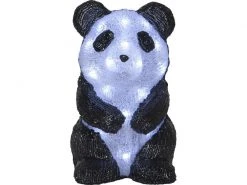 Star Trading LED-Figur Crystalo Panda 20 LED, 27 cm, outdoor