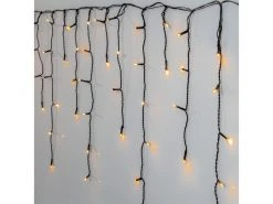 Star Trading LED-Lichtervorhang Icicle 240 LED, 590 cm, outdoor