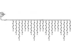 Star Trading LED-Lichtervorhang Icicle 240 LED, 590 cm, outdoor -Weihnachtsbeleuchtung Verkäufe 209128876 xxl