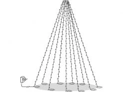 Star Trading LED-Lichterkette für Fahnenmasten 360 LED, 700 cm -Weihnachtsbeleuchtung Verkäufe 209129262 xxl