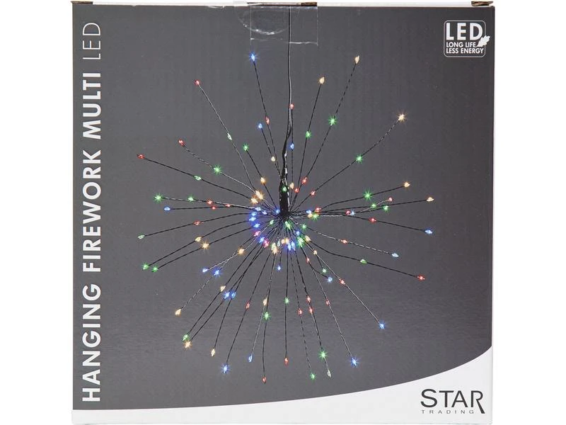 Star Trading Hänger Firework, 120 LED, 26 cm, indoor 5 Star Trading Hänger Firework, 120 LED, 26 cm, indoor – Bild 5