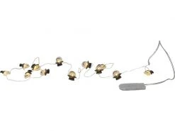 Star Trading LED-Lichterkette Schnemänner 12 LED, 110 cm, indoor