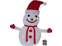 Star Trading LED-Figur Schneemann 45 LED, 70 cm, outdoor