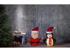 Star Trading LED-Figur Tecidy Weihnachtsmann, 70 cm, Rot -Weihnachtsbeleuchtung Verkäufe 209138604 xxl