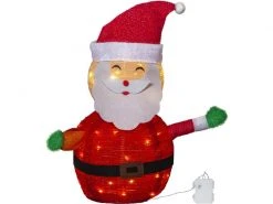 Star Trading LED-Figur Tecidy Weihnachtsmann, 70 cm, Rot -Weihnachtsbeleuchtung Verkäufe 209138622 xxl