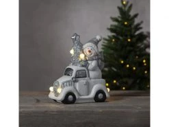 Star Trading LED-Figur Schneemann mit Auto, 23 cm, Weiss -Weihnachtsbeleuchtung Verkäufe 209139075 xxl