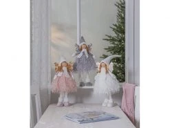 Star Trading LED-Figur Engel Nova Weiss, 13 LED, 55 cm, indoor -Weihnachtsbeleuchtung Verkäufe 209139200 xxl